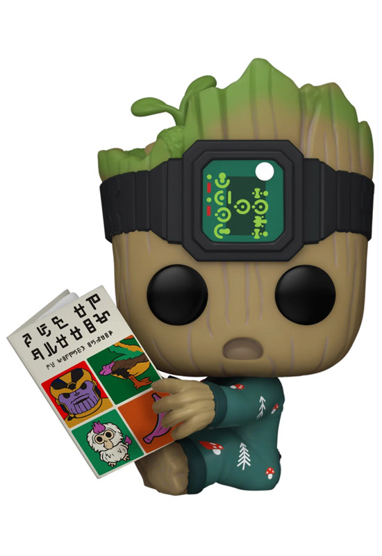 Фигурка I Am Groot: Groot In Onesie With Book (Funko POP!)